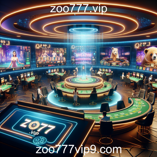 Experiência Imersiva no Cassino Ao Vivo do Zoo777.vip